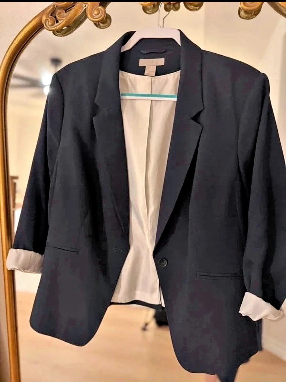 Women's Navy Blazer Size XL Like New